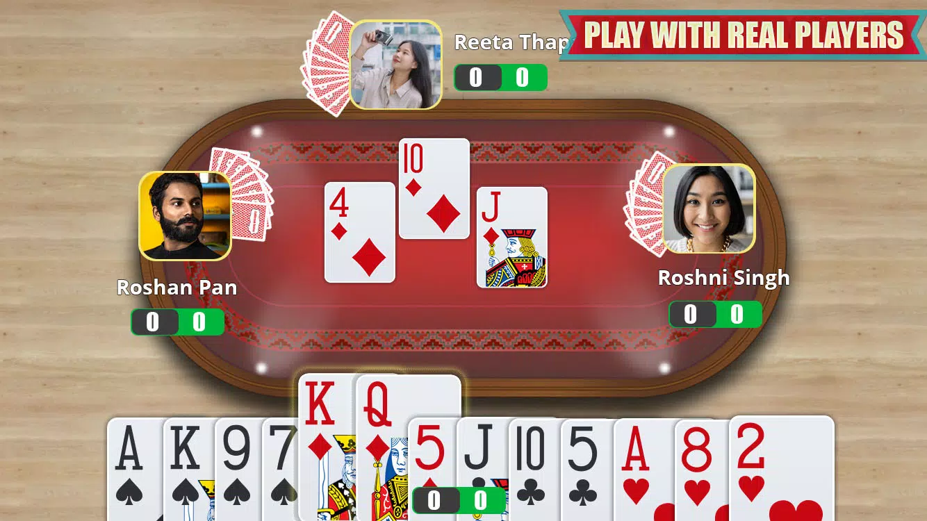 Call Break Online Card Game Tangkapan skrin 2