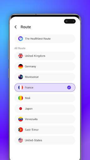 Schermata Universe VPN: Travel safely 2