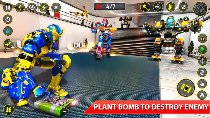 Robot Shooting Game ภาพหน้าจอ 3