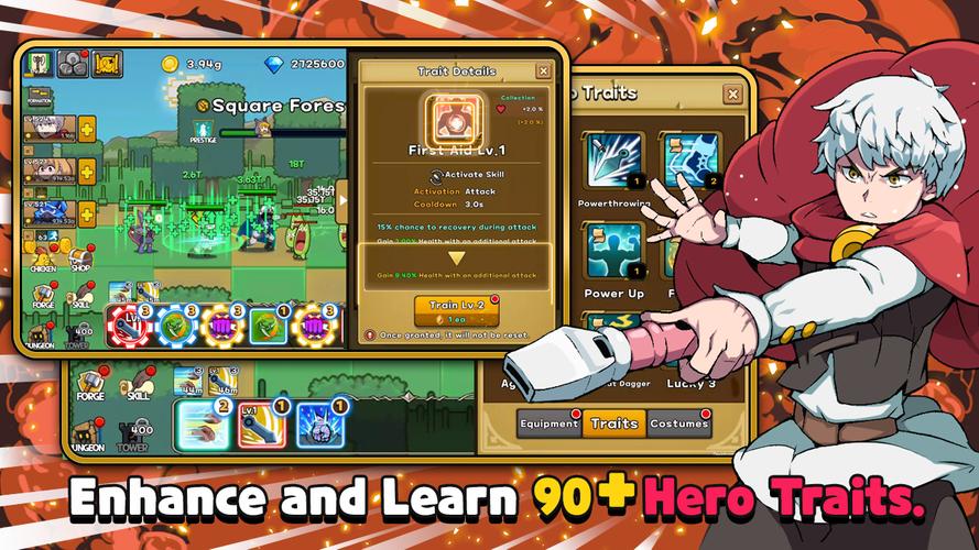 Rebirth Tales: Idle RPG スクリーンショット 2