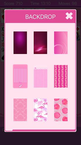Pink Solitaire Captura de pantalla 1