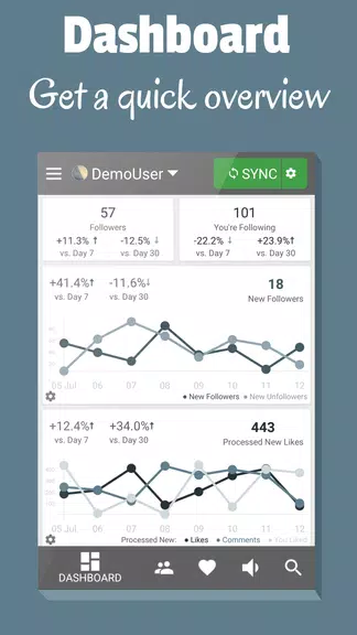 Follower Stats for Instagram スクリーンショット 0