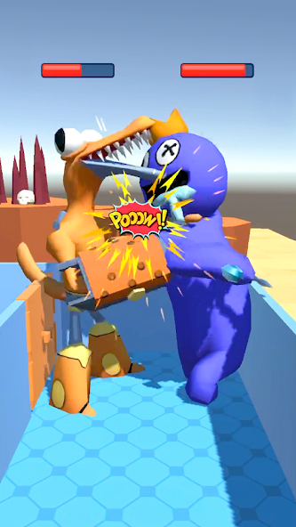 Rainbow Monster - Room Maze Mod Ảnh chụp màn hình 2