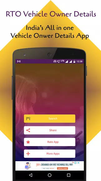 RTO Vehicle Info App & Challan Zrzut ekranu 2