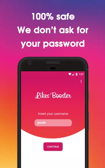 LikesBooster Free - Get More Likes using Hashtags Ảnh chụp màn hình 2