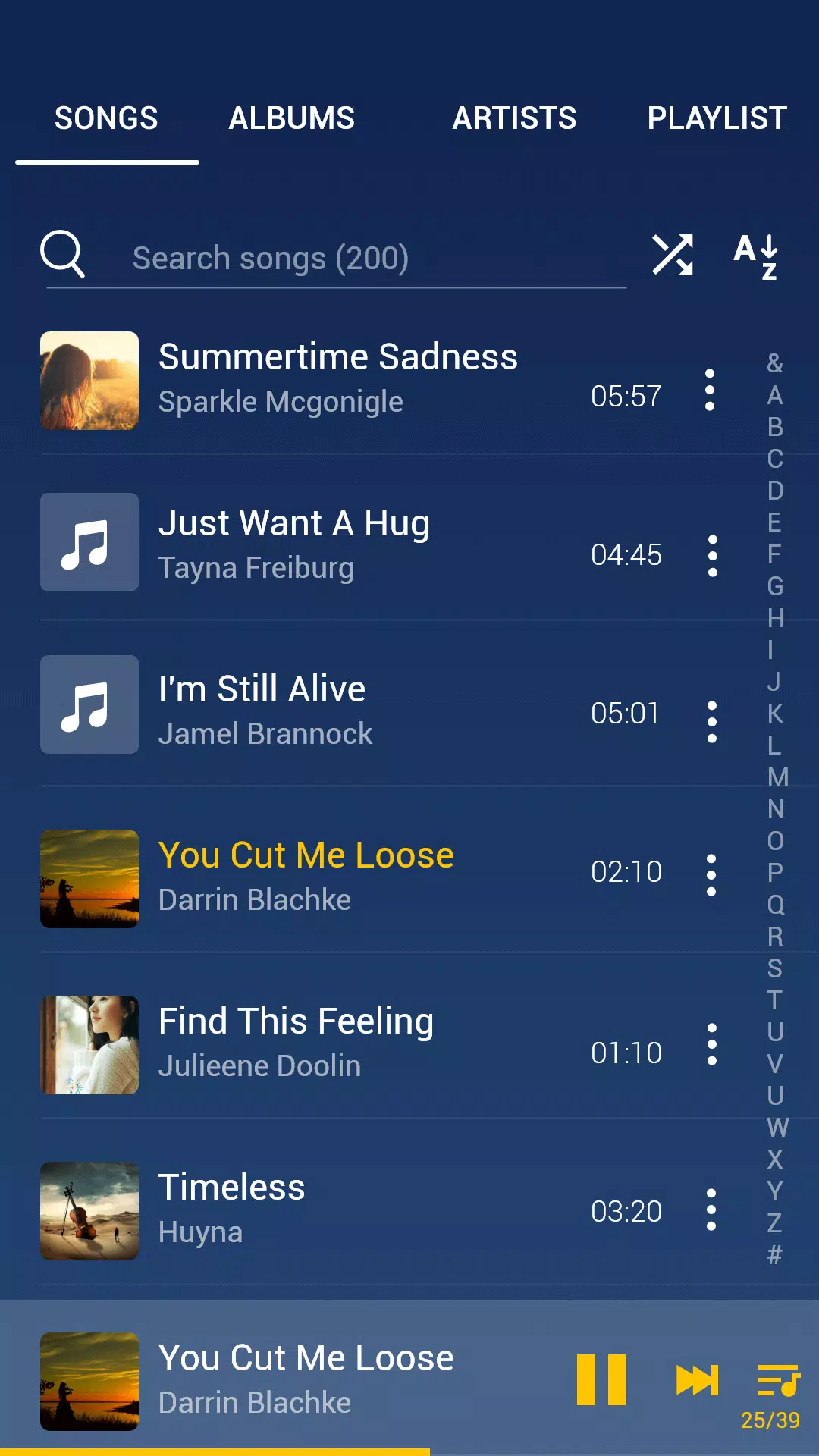 Music Player - MP3 Player Ảnh chụp màn hình 2