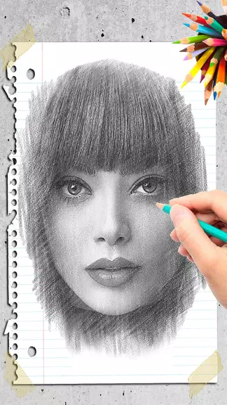 How To Draw A Face Ảnh chụp màn hình 0