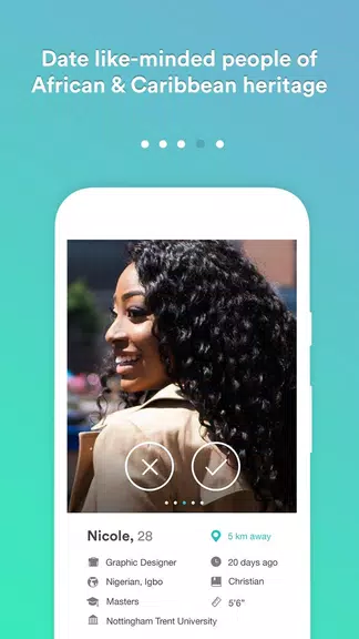 Africlick - African Black Dating & Networking App Скриншот 1