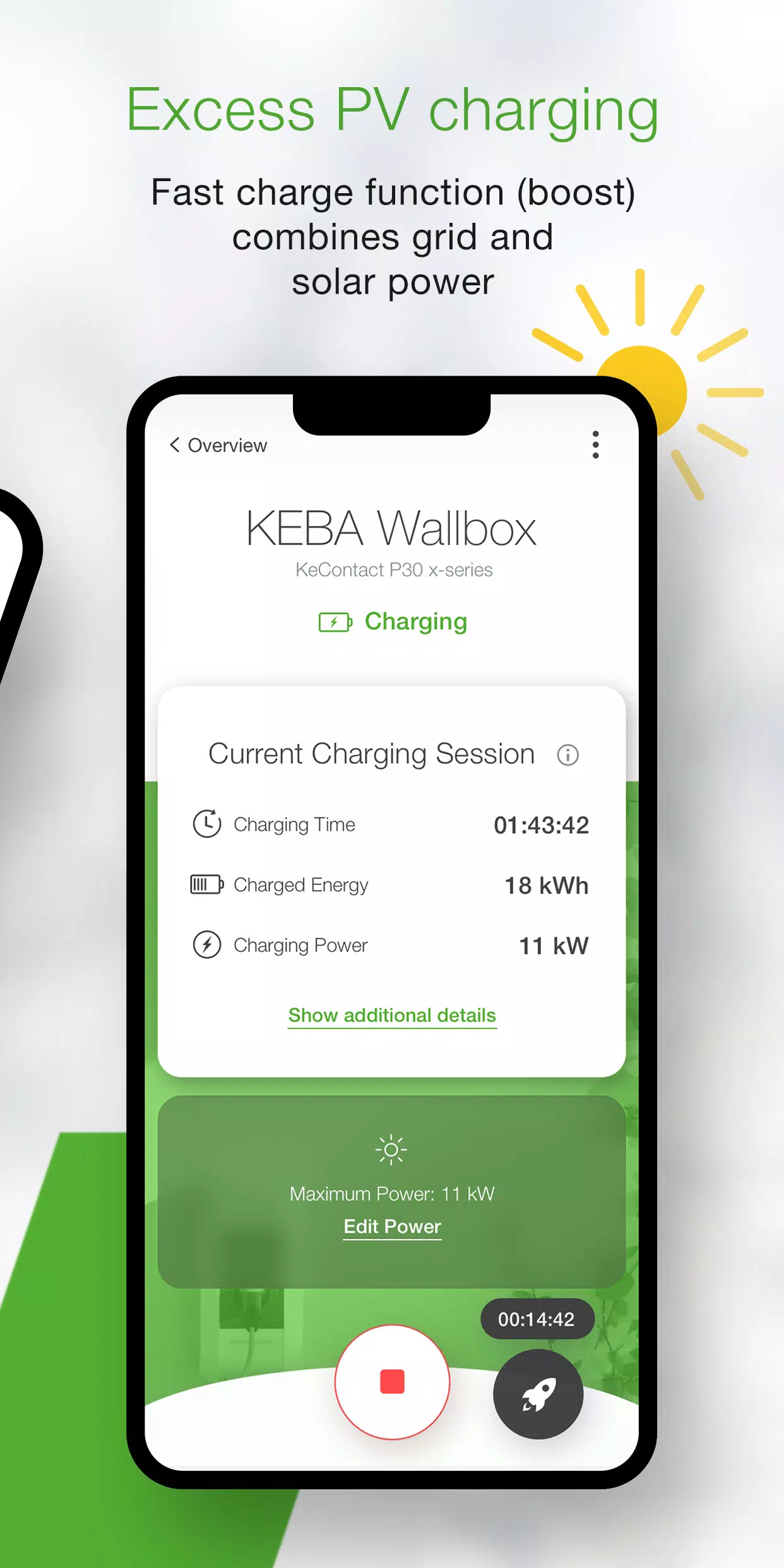 KEBA eMobility App スクリーンショット 3