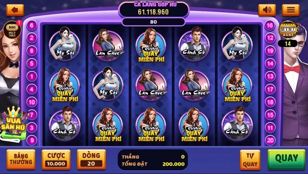 VinVip - No Hu, Xeng, Slots phat loc 스크린샷 2