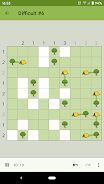 Trees and Tents: Logic Puzzles Schermafbeelding 0