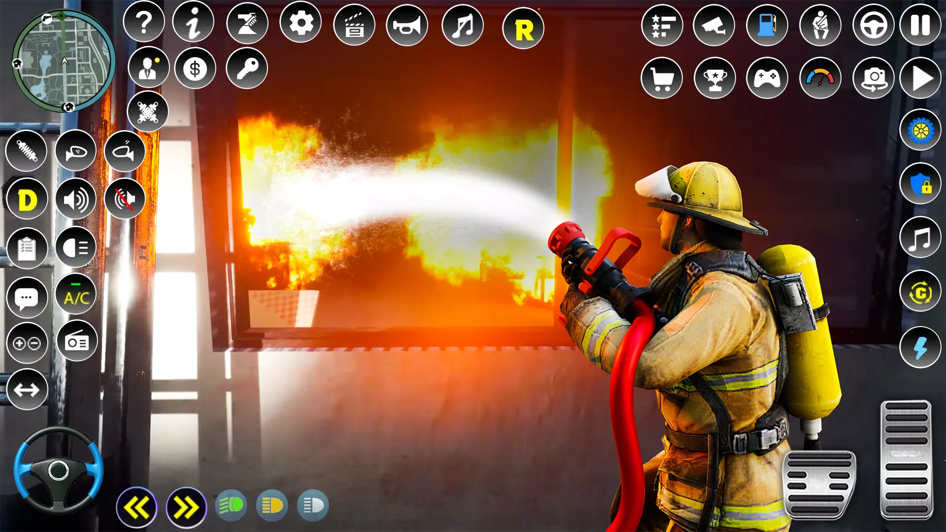 Firefighter :Fire Brigade Game Captura de pantalla 3