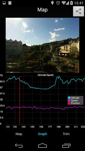 RouteShoot video and GPS app Capture d'écran 0