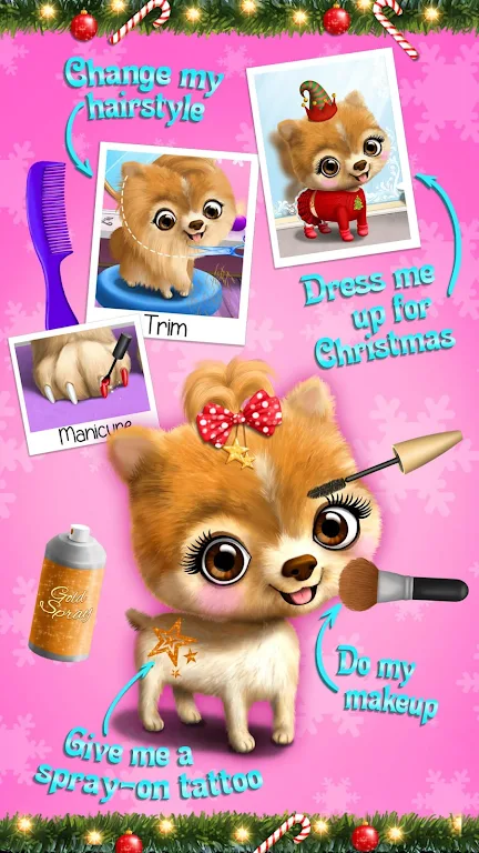 Christmas Animal Hair Salon 2 Screenshot 0