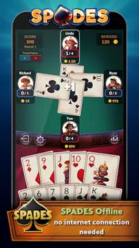 Callbreak - Offline Card Games Tangkapan skrin 0