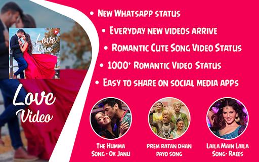 Love Video Status - Love Status স্ক্রিনশট 0