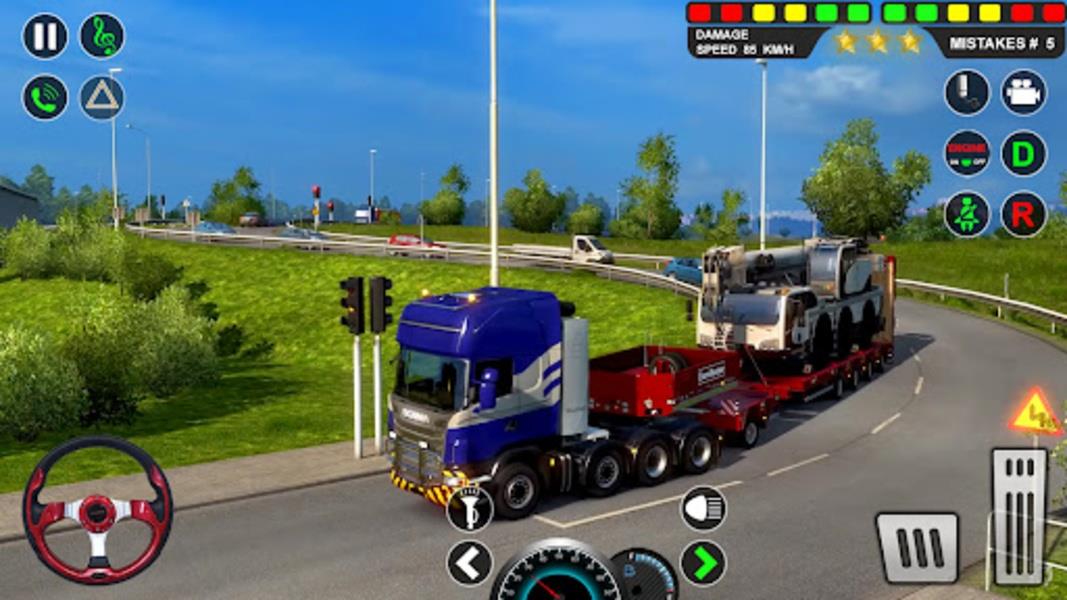 Europe Truck Simulator Driving Screenshot 2