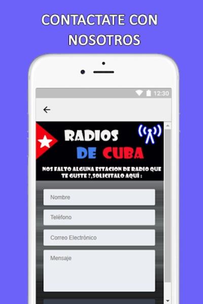 RadiosdeCuba 螢幕截圖 0