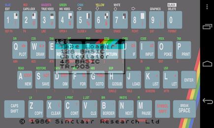 USP - ZX Spectrum Emulator Capture d'écran 1