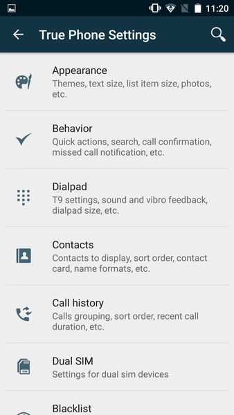 True Phone Dialer and Contacts Zrzut ekranu 1