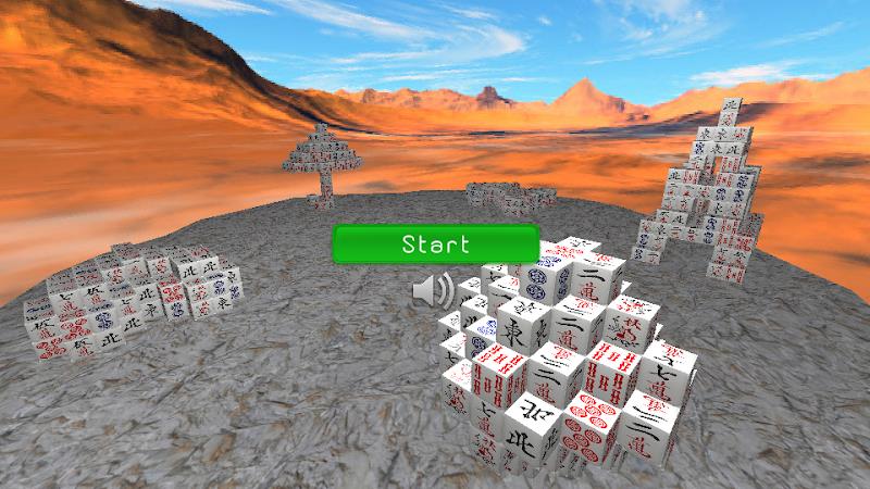 Schermata Mahjong Cubic 3D 0