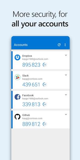 Microsoft Authenticator ภาพหน้าจอ 1