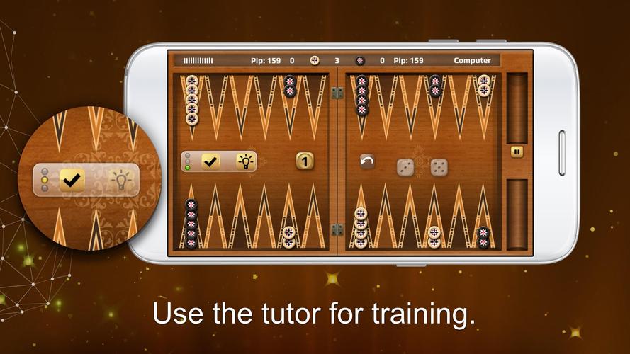 Backgammon Gold Capture d'écran 2