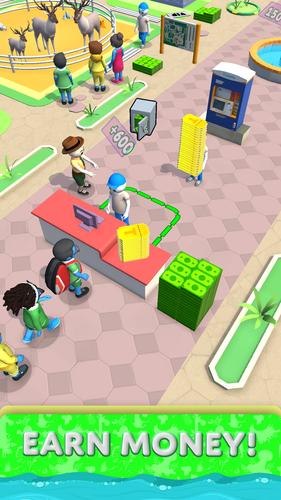 Animal Zoo Manager Simulator ภาพหน้าจอ 1