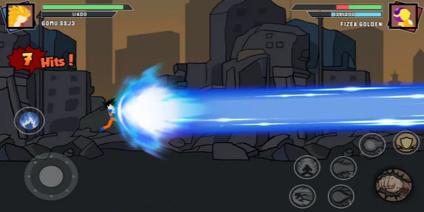 Stickman Warriors स्क्रीनशॉट 2