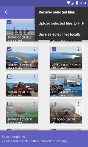 DiskDigger Pro file recovery应用截图第0张