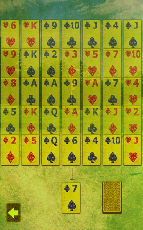 Golf(Solitaire) Zrzut ekranu 1