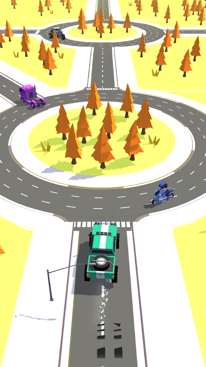 Crazy Driver 3D: Car Traffic Ảnh chụp màn hình 1