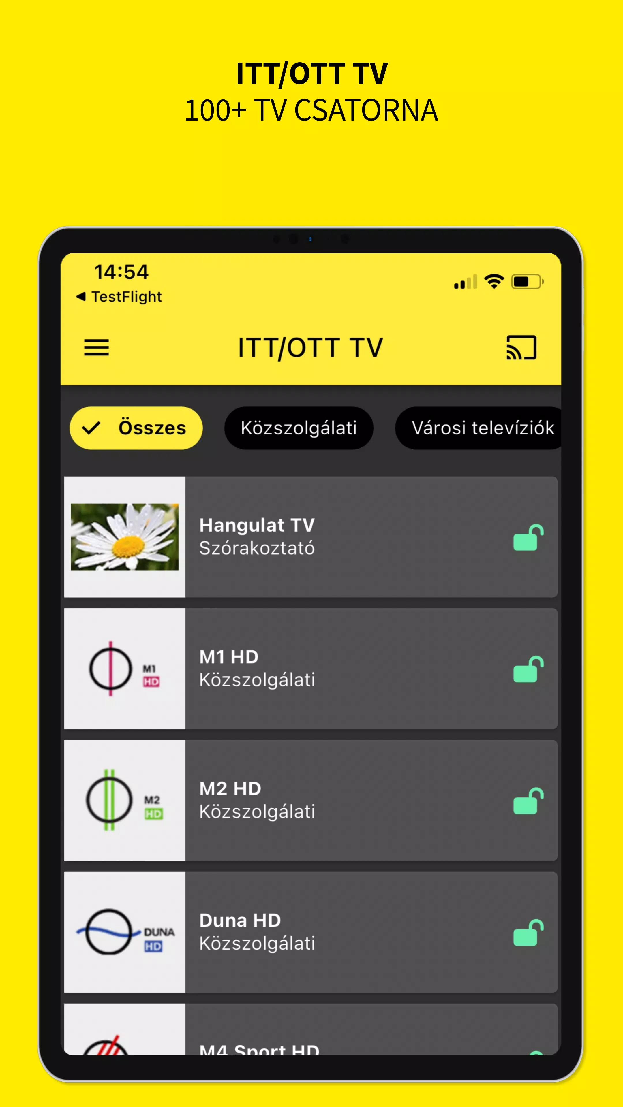 IttOtt Tv Capture d'écran 3