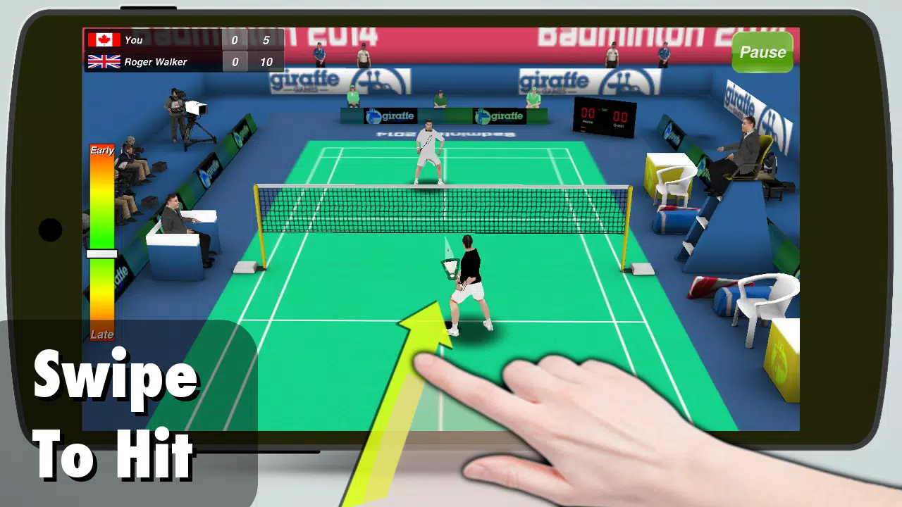 Badminton 3D Скриншот 0