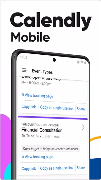 Calendly Mobile Ảnh chụp màn hình 0