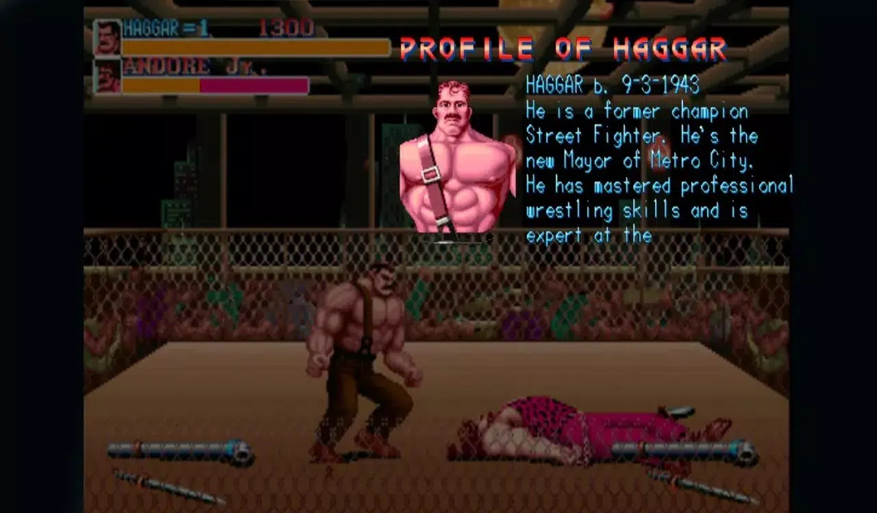 Final fight arcade game 1989 Ảnh chụp màn hình 2