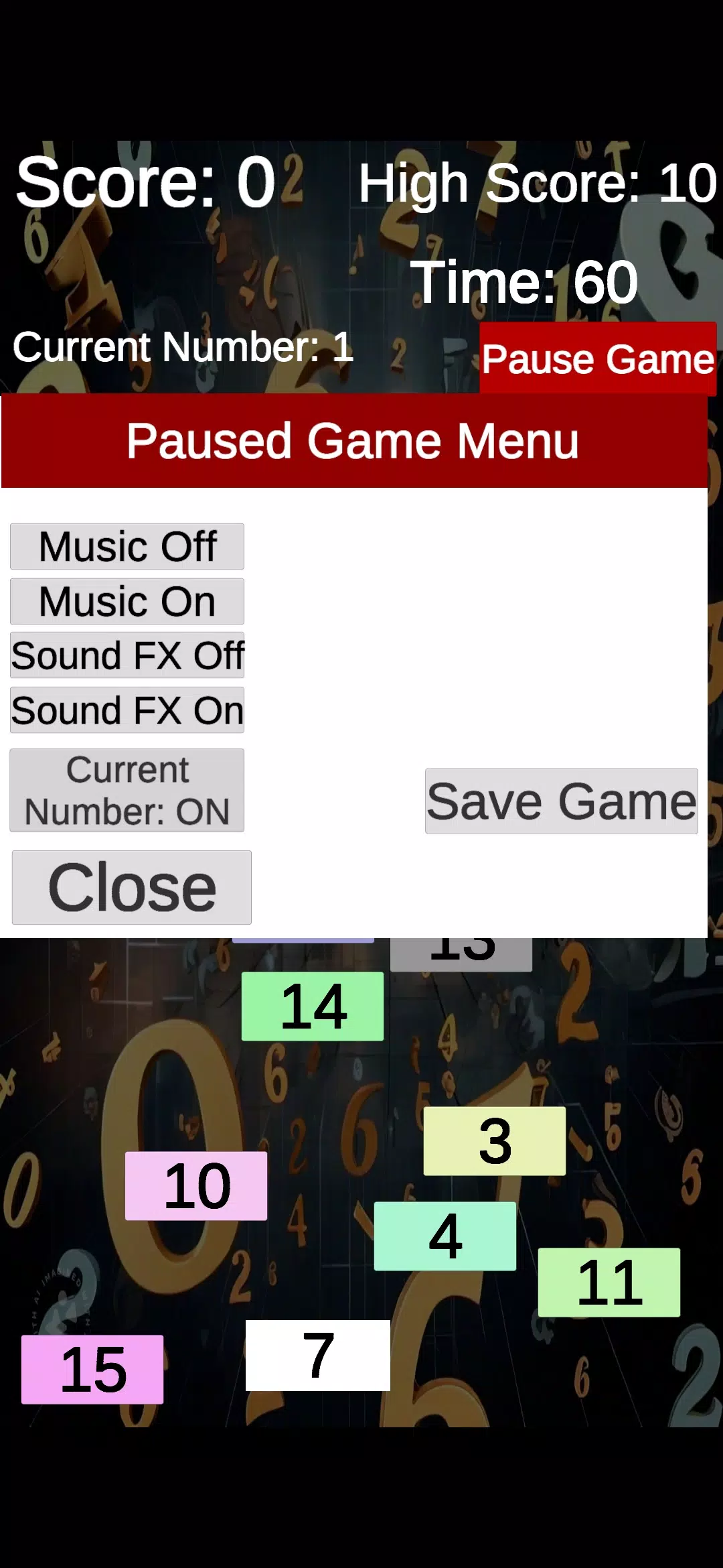 Schermata Sequence Master 3