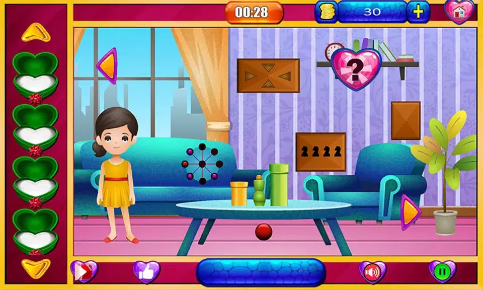 100 Doors Escape - Girl Room ภาพหน้าจอ 1