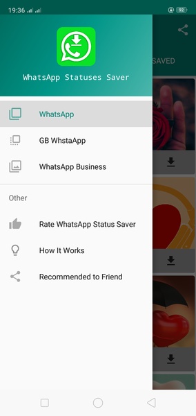 Schermata Status Saver for Whatsapp 3