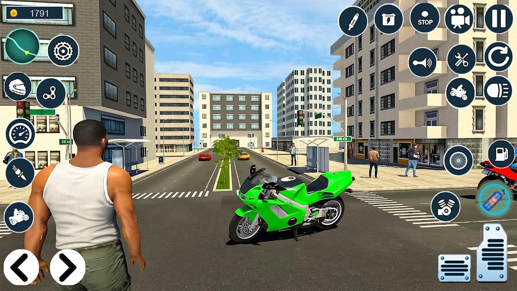 Moto Bike Racing: Bike Games Mod ဖန်သားပြင်ဓာတ်ပုံ 0