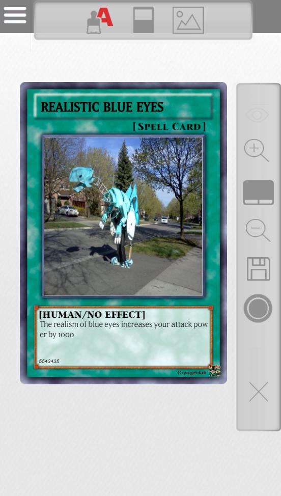 Yugioh Card Maker Capture d'écran 3