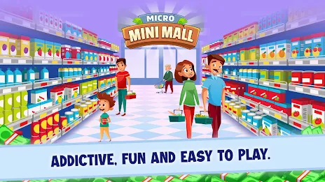 Mini Micro Mall - Tycoon Game Скриншот 1