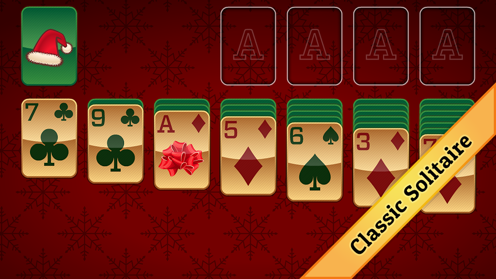 Christmas Solitaire 螢幕截圖 1