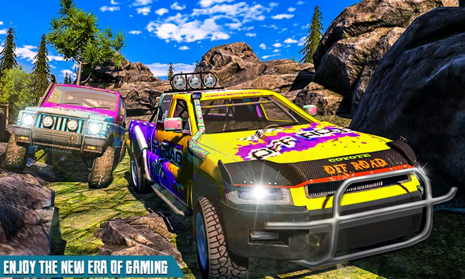 Monster 4x4 Offroad Jeep Stunt Racing 2019 스크린샷 3