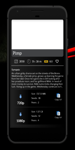 Movie Downloader Zrzut ekranu 2