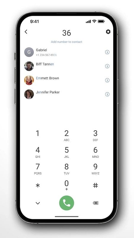 Right Dialer Schermafbeelding 0