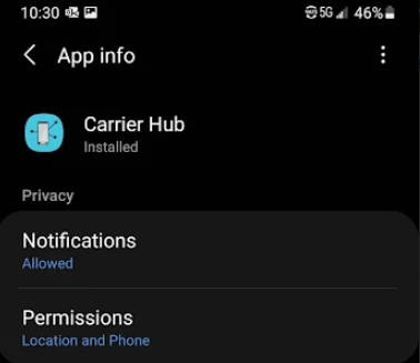 Carrier Hub 螢幕截圖 0