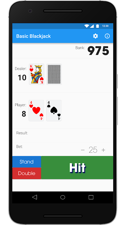 Basic Blackjack 螢幕截圖 3