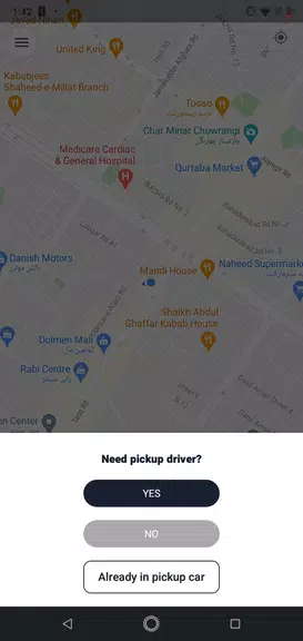 Schermata Zofeur - Driver App 2
