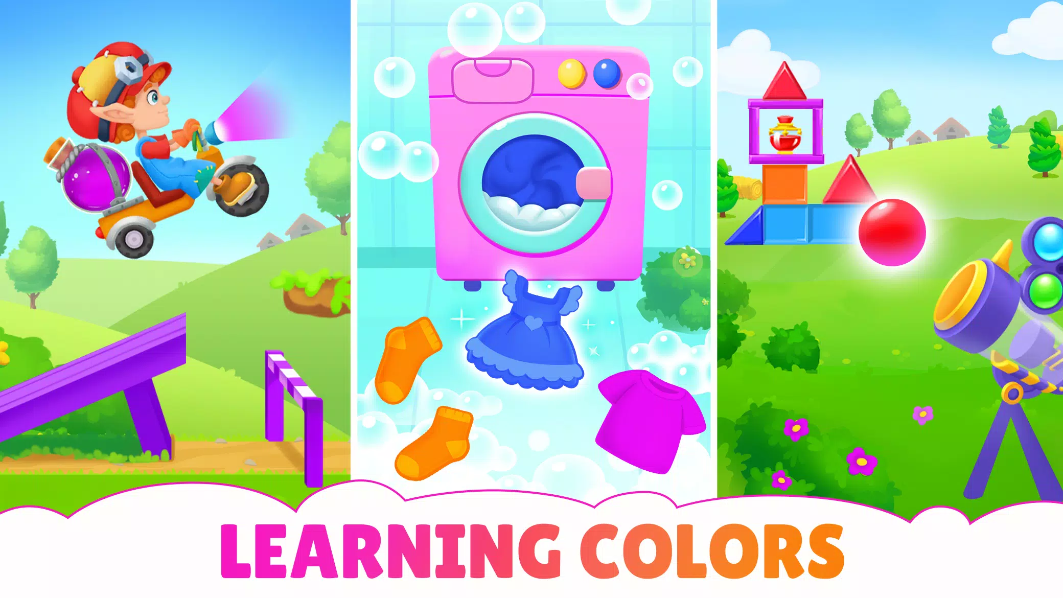 Learn colors Learning for kids 螢幕截圖 1